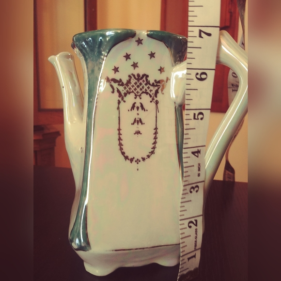 3 pieces Vintage porcelain coffee/tea set - Picture 4 of 5